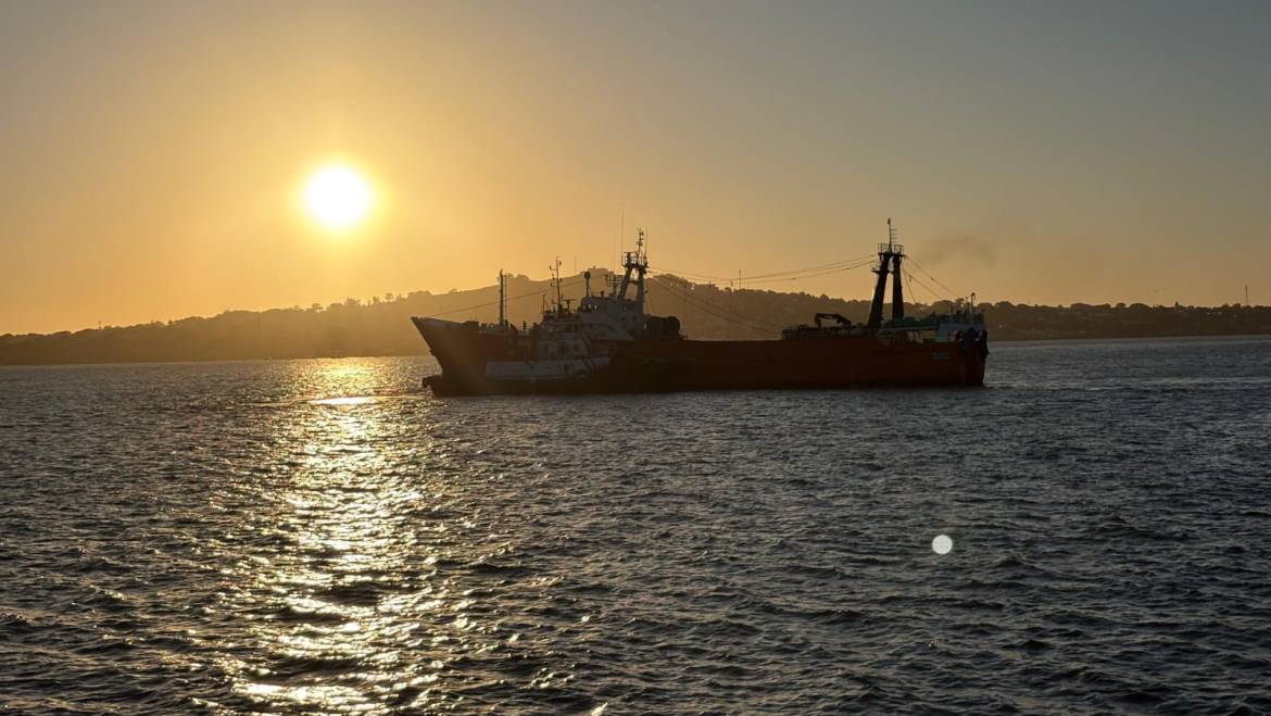 Río Solís III sets sail on first fishing trip