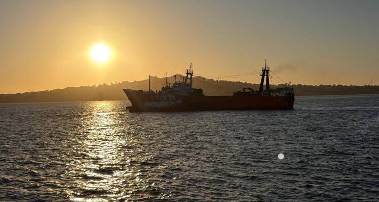 Río Solís III sets sail on first fishing trip